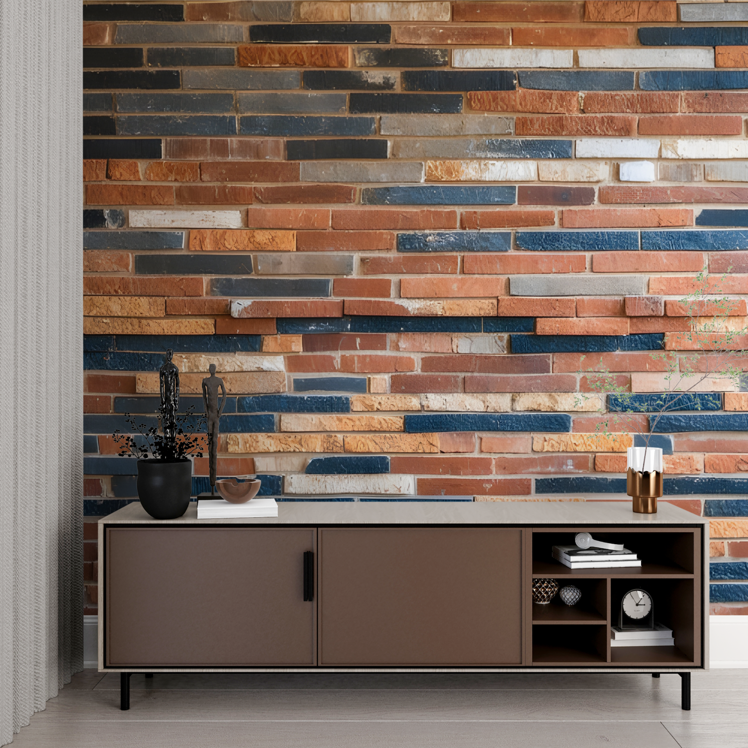 Textured Wallpaper 3D Brick Wall Effect | Murals Wallpaper