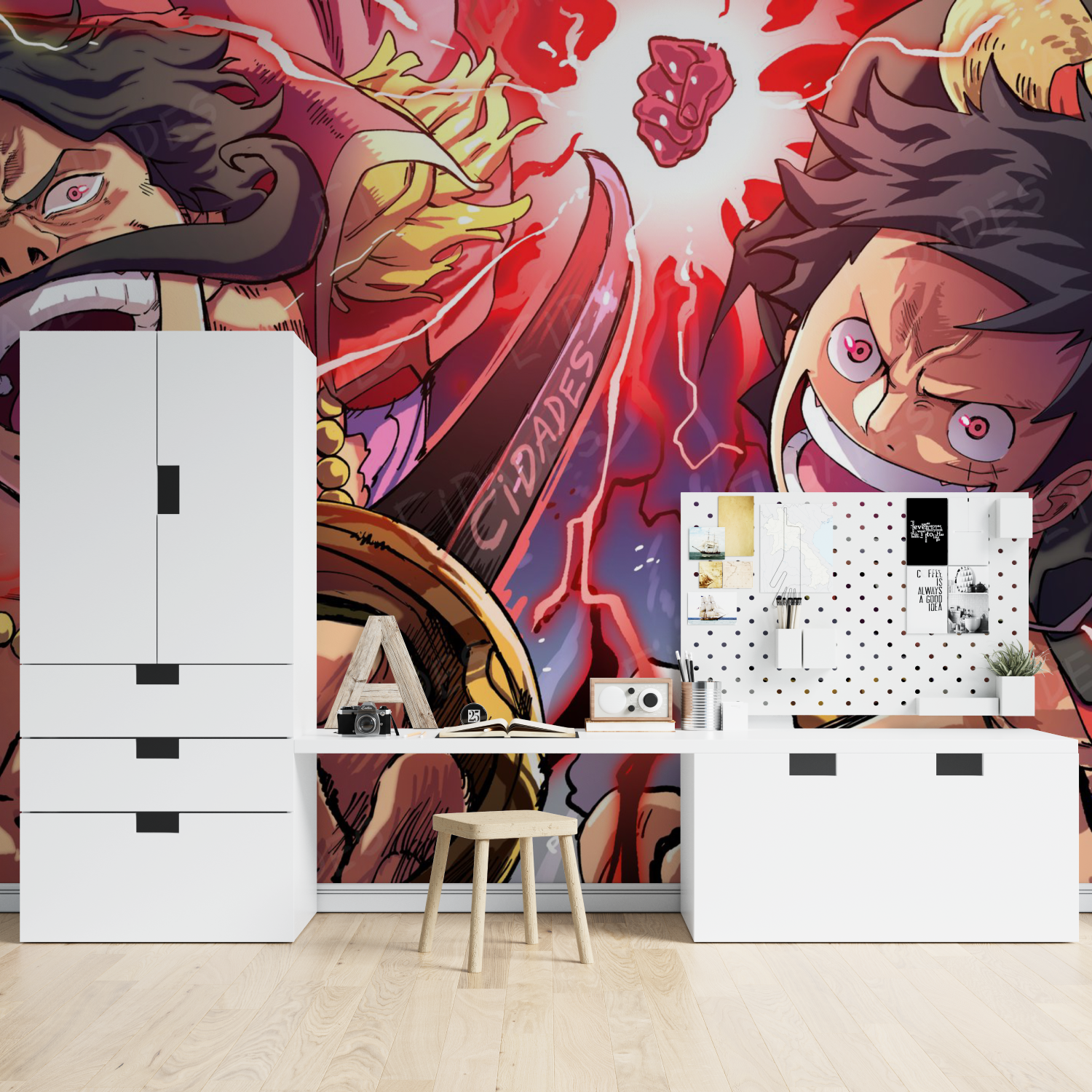 One Piece Roger Pirates Wallpaper | Murals Wallpaper