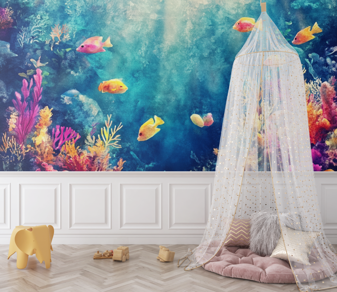 Underwater Discovery Marine Wallpaper | Murals Wallpaper