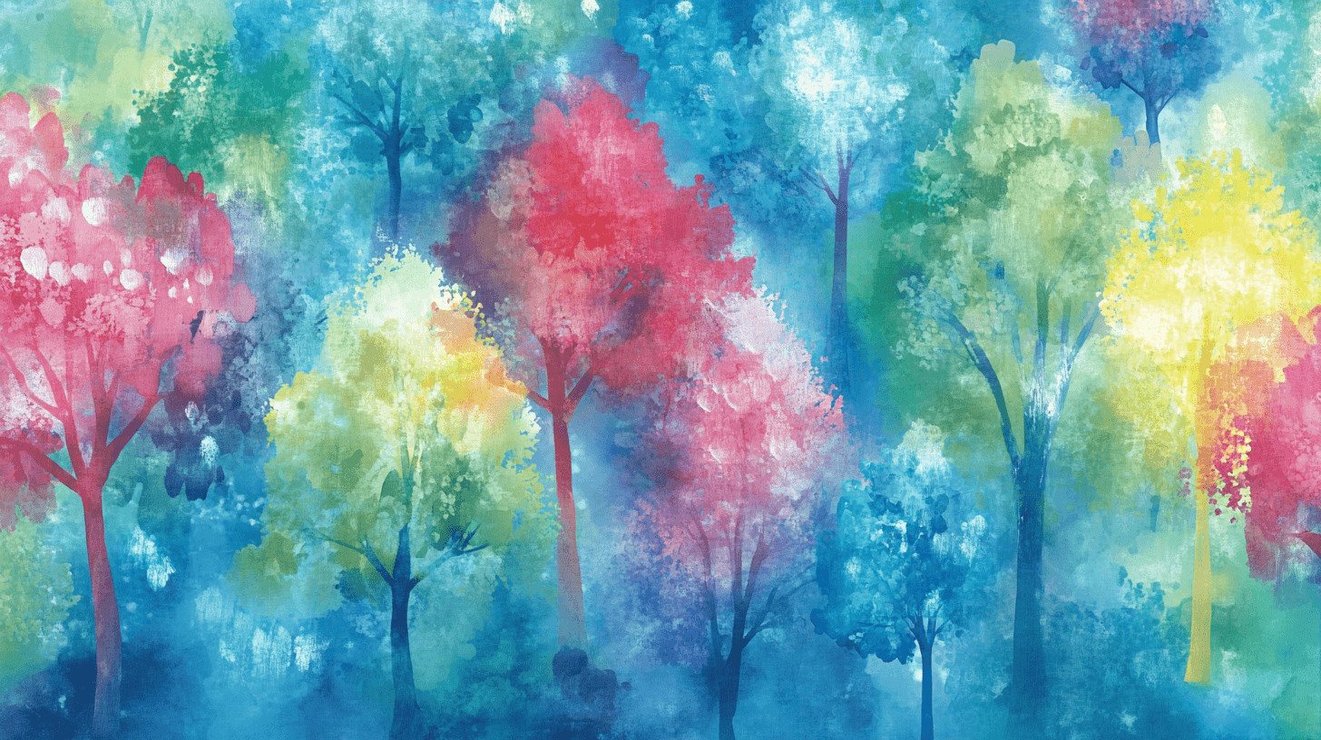 Chagall Tree Wallpaper | Murals Wallpaper