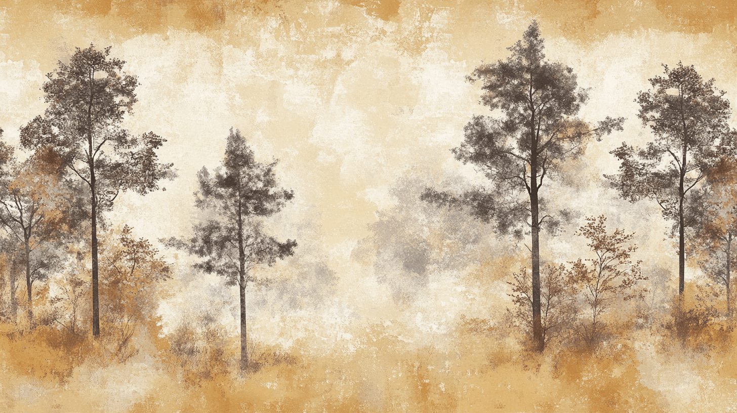 Mustard Tree Wallpaper | Murals Wallpaper