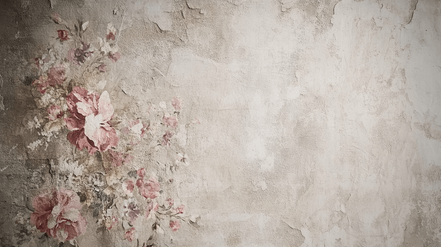 Tapeten Vintage Imitation Tissus