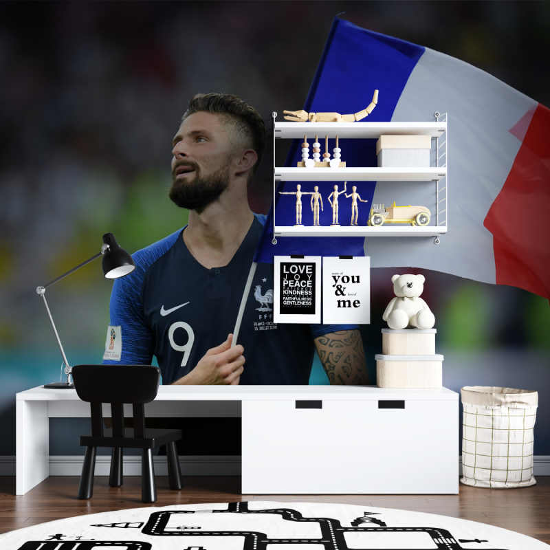 Giroud Soccer Wallpaper | Murals Wallpaper