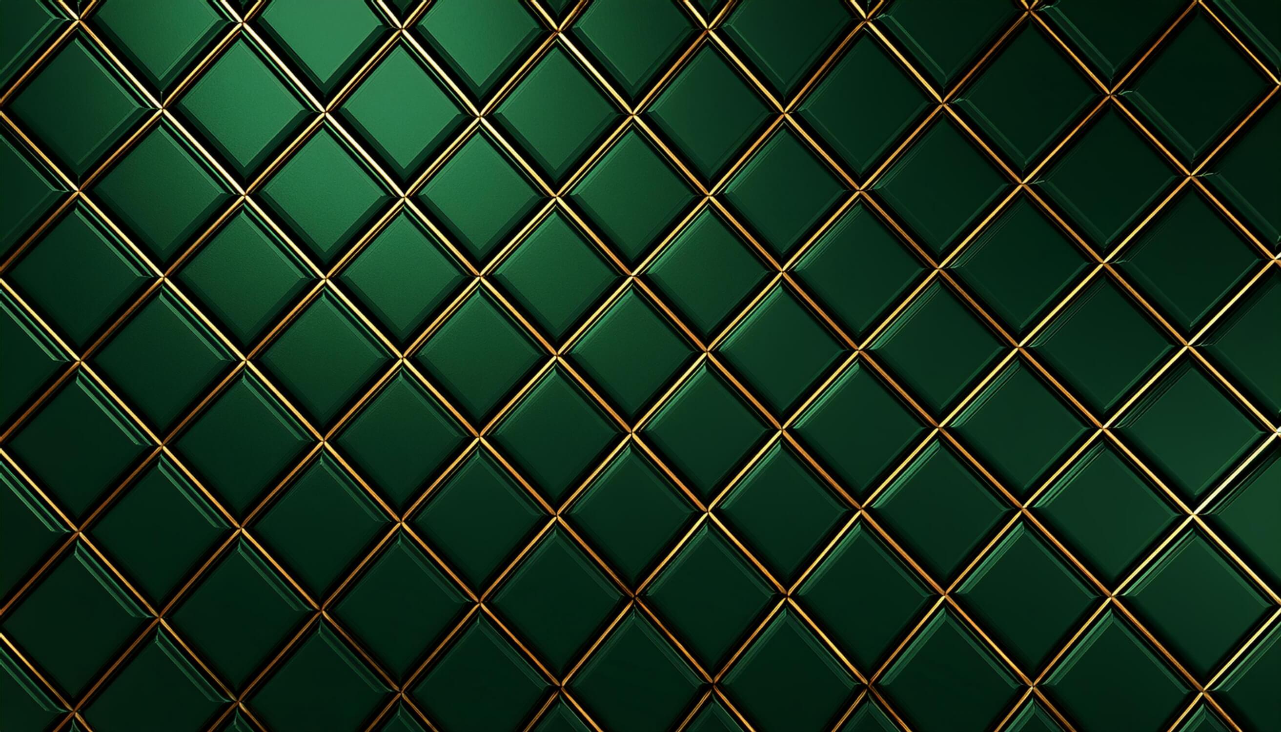Diamond Green Wallpaper | Murals Wallpaper