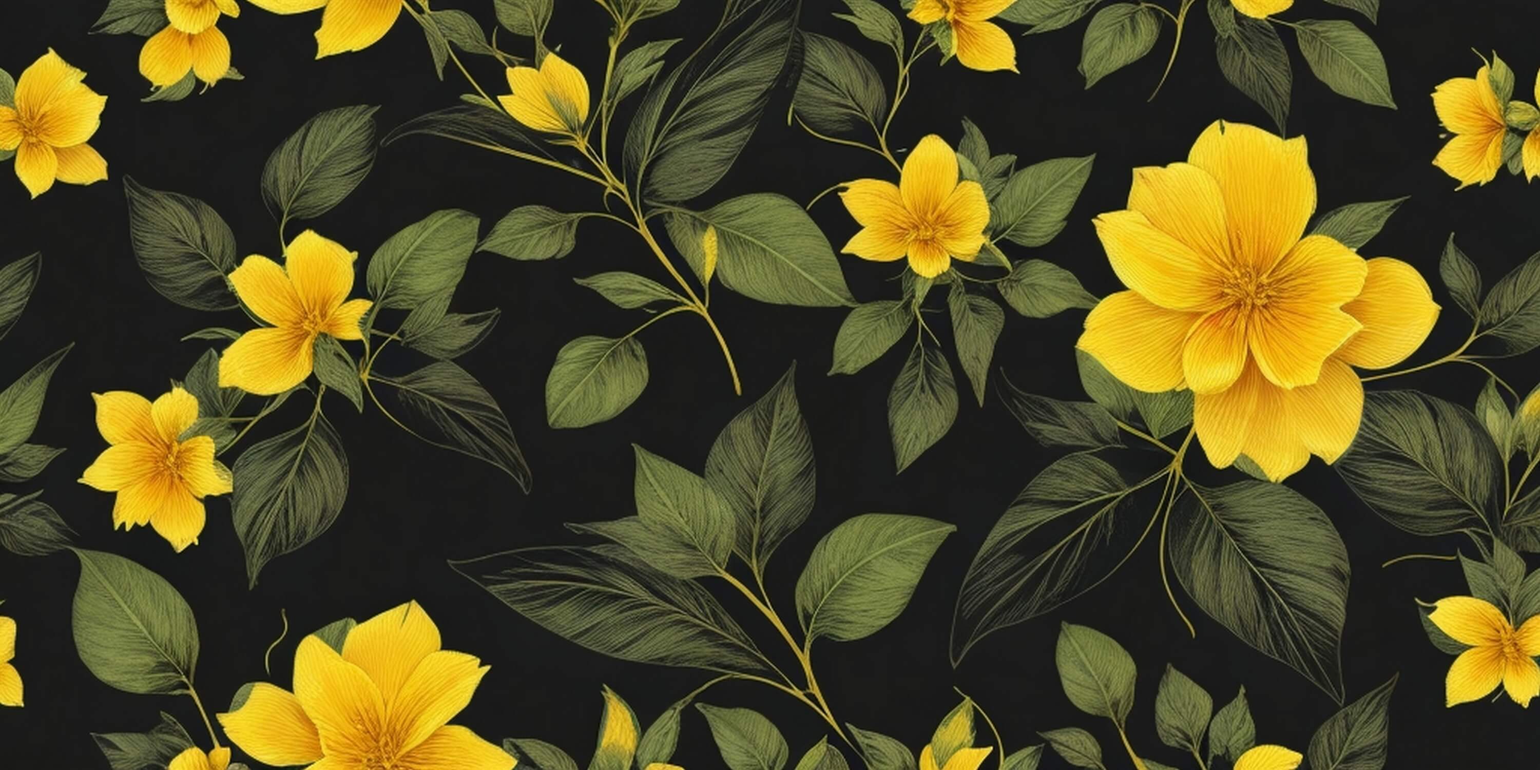 Black and Yellow Wallpaper | Murals Wallpaper