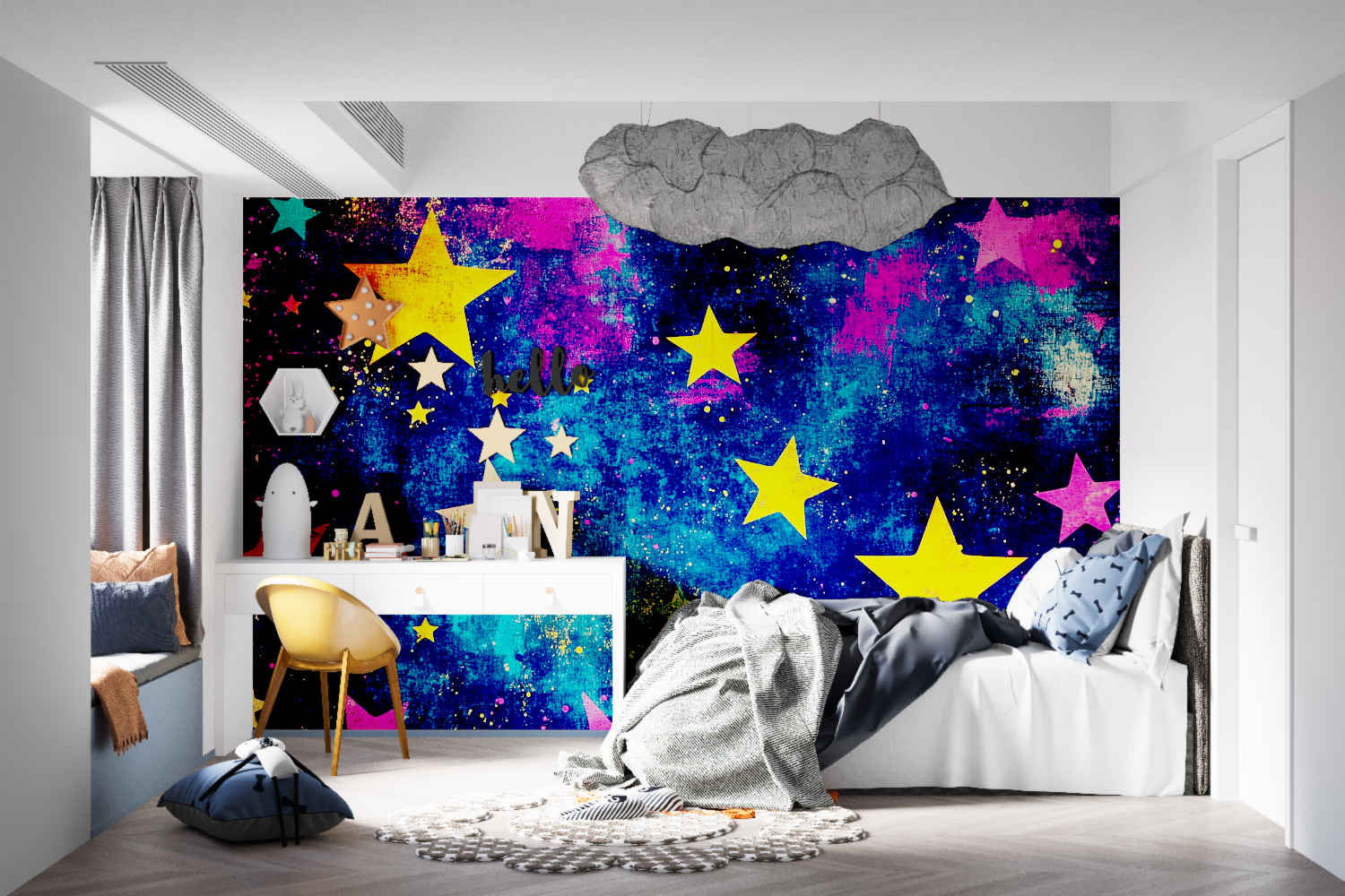 Pop Star Wallpaper | Murals Wallpaper