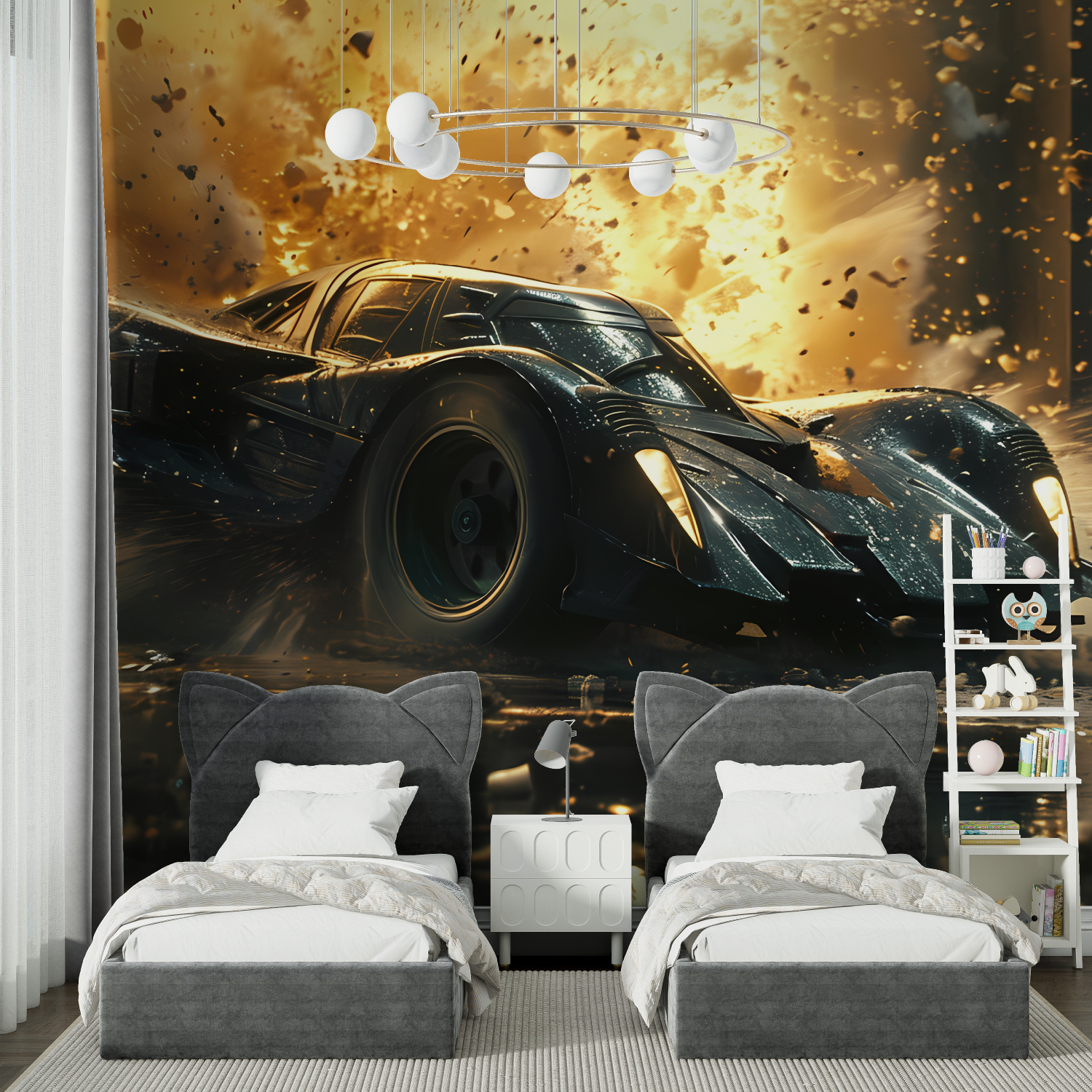 Racing Car Teen Wallpaper | Murals Wallpaper