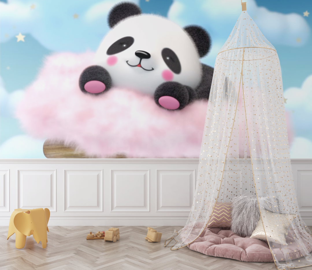 Panda Cartoon Wallpaper | Murals Wallpaper