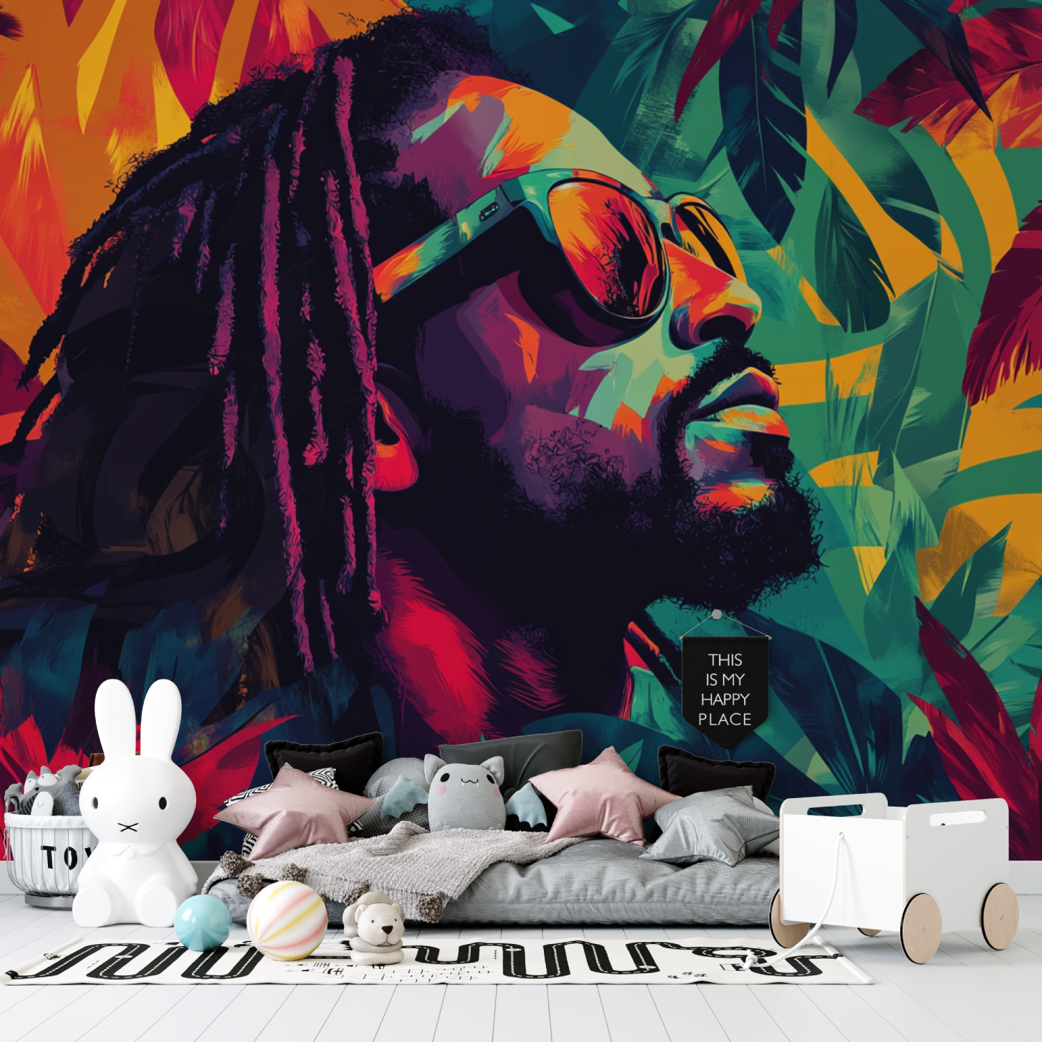 Afro Music Wallpaper | Murals Wallpaper