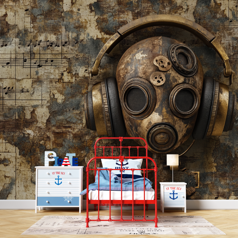 Steampunk-Tapete | Wandbildtapete