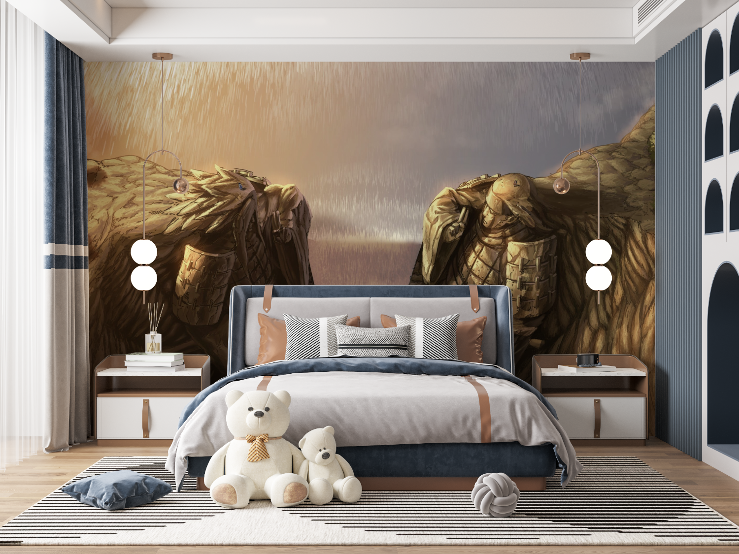 Naruto Wallpaper Valley of the End | Murals Wallpaper