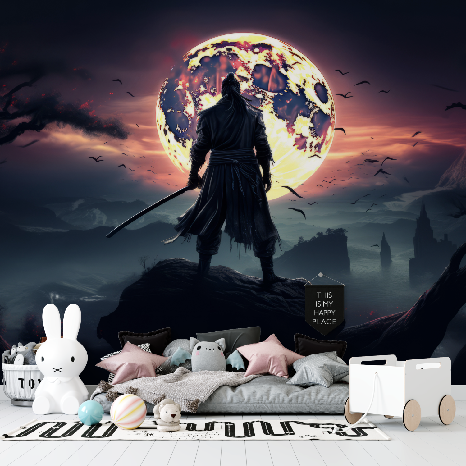 Anime Wallpaper for Bedroom | Murals Wallpaper