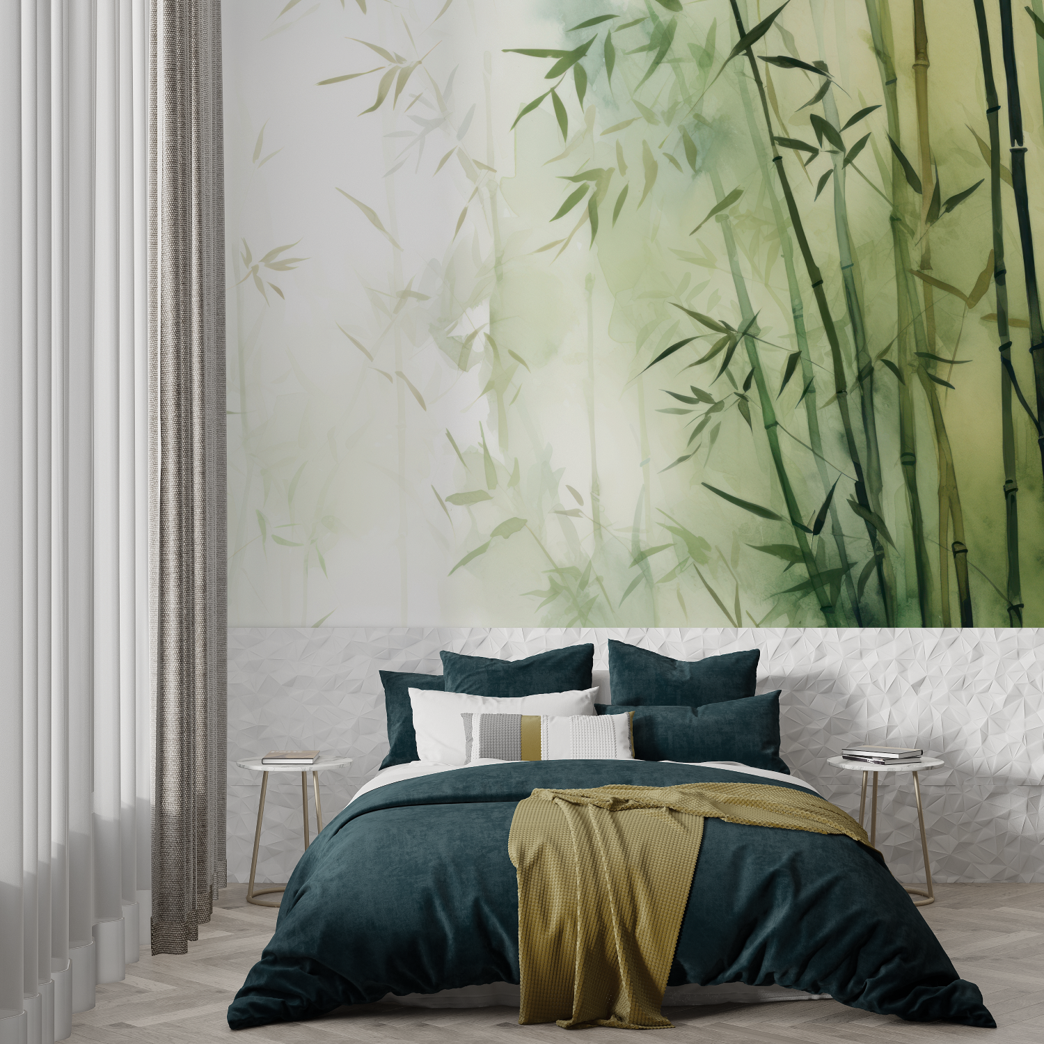 Papier Peint Zen Bambou - Tapisserie