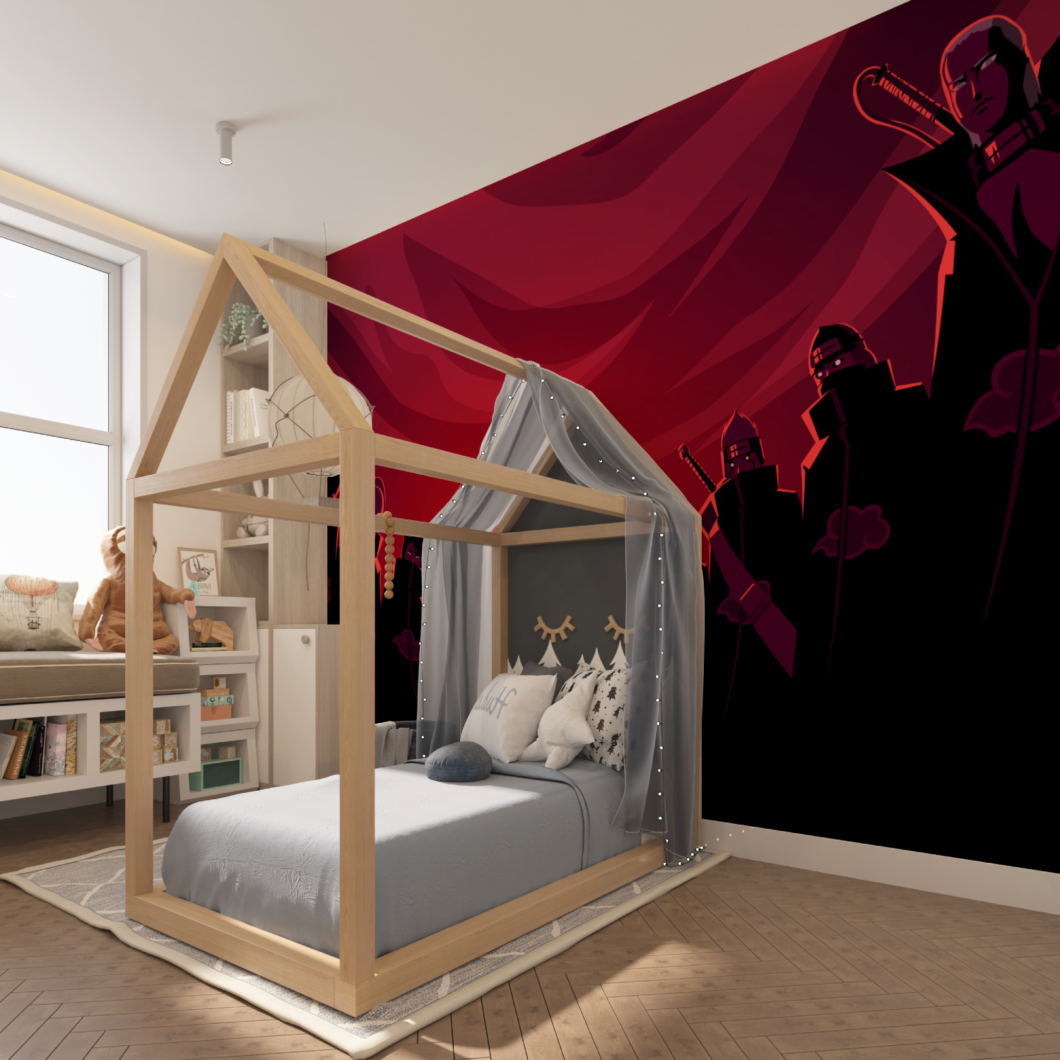 Naruto Deidara Hidan Wallpaper | Murals Wallpaper