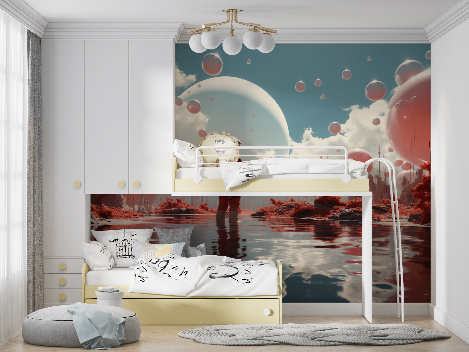 Teen Space Astronaut Wallpaper | Murals Wallpaper