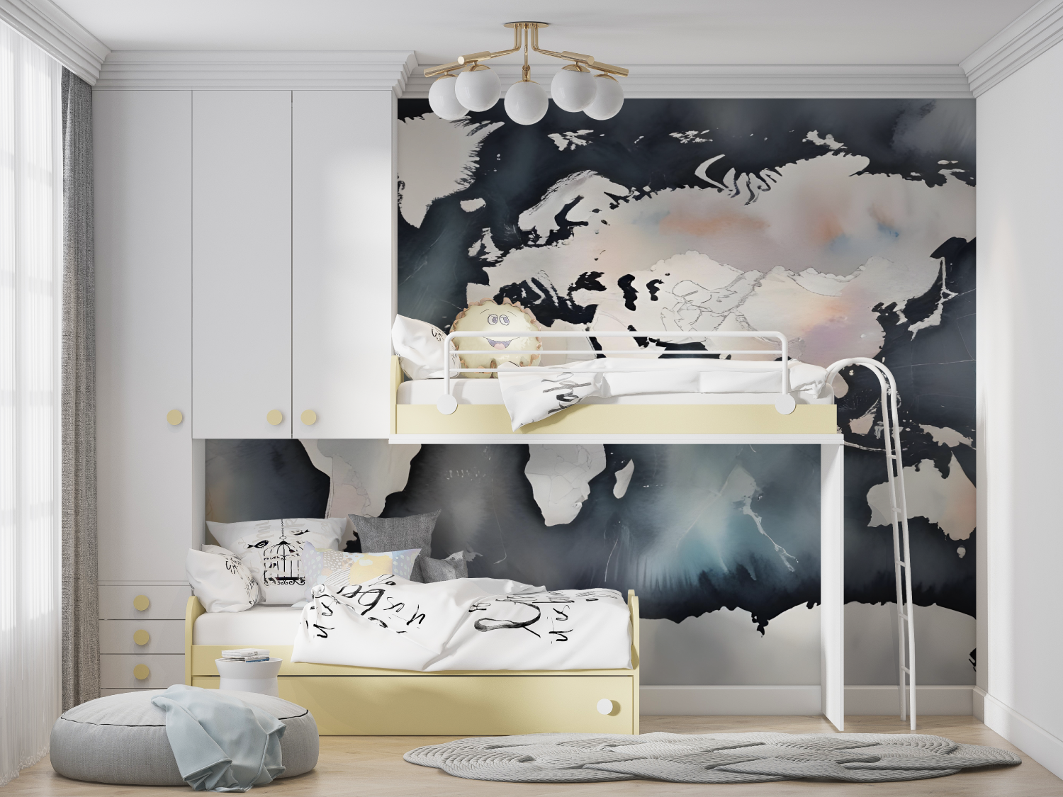 Teen Boy's Room Wallpaper | Murals Wallpaper