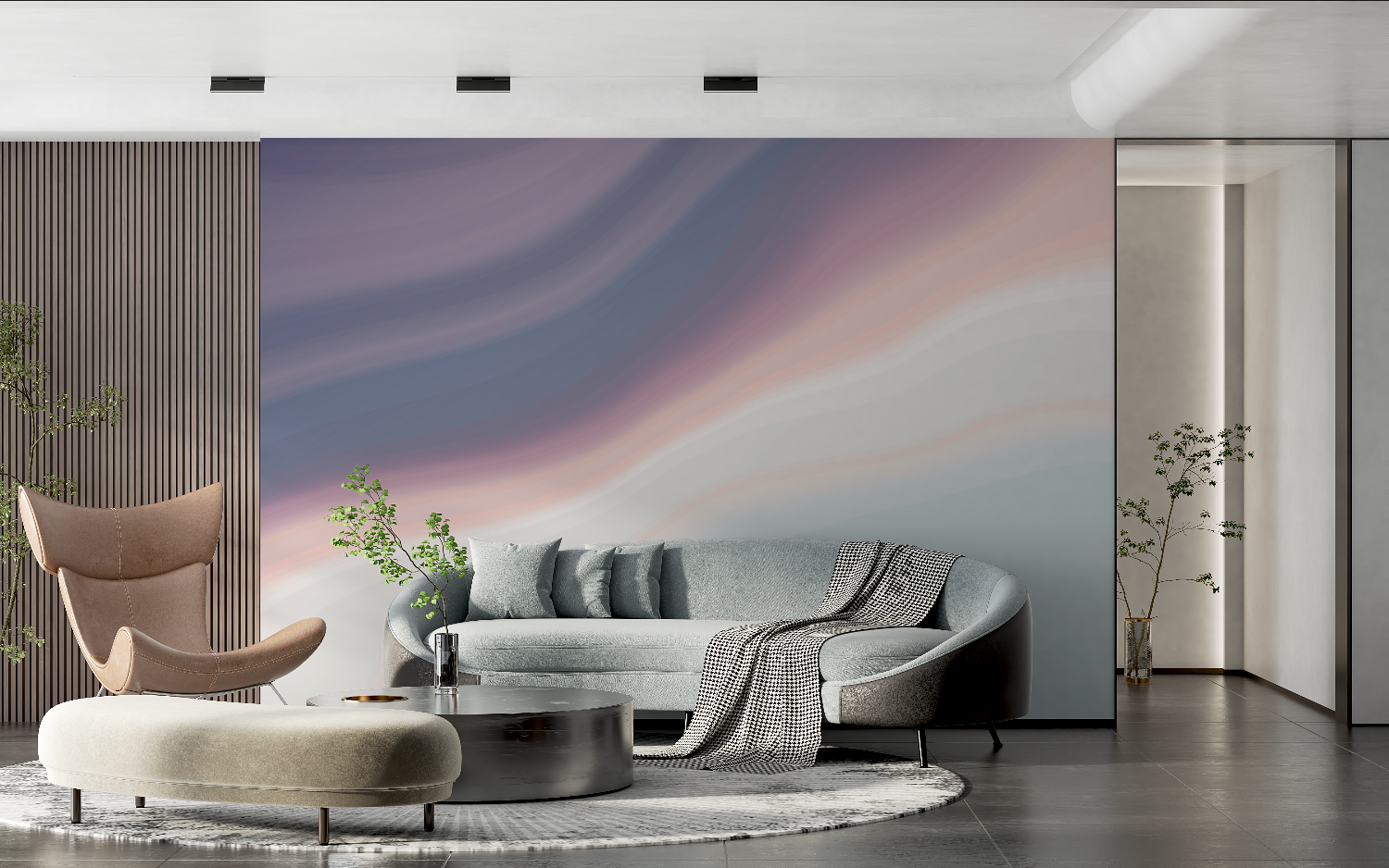 Bohemian Gradient Watercolor Wallpaper | Murals Wallpaper