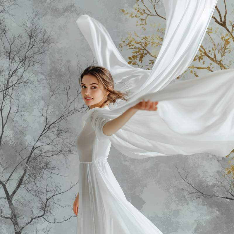 Metallische Baum Tapete | Murals Tapete