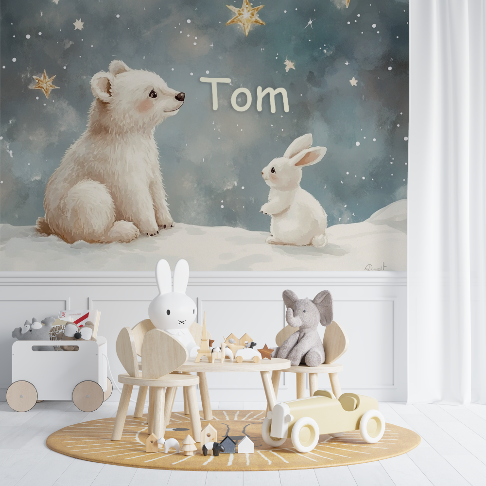 Bear Name Wallpaper | Murals Wallpaper