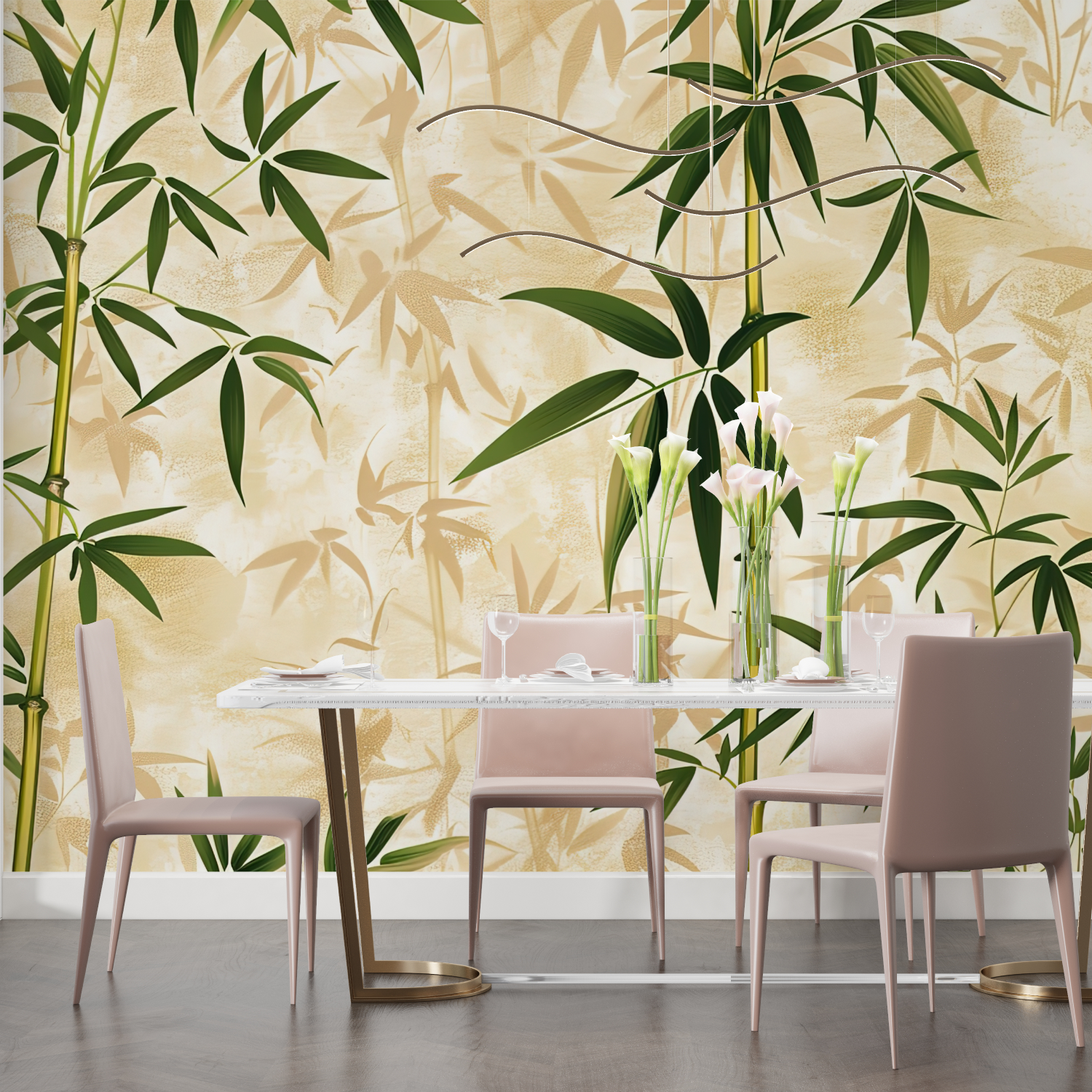 Bamboo Non-Woven Wallpaper | Murals Wallpaper