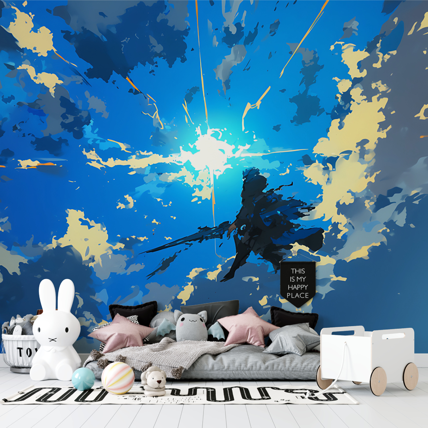 Magische Aufstiegstapete | Wandbildtapete