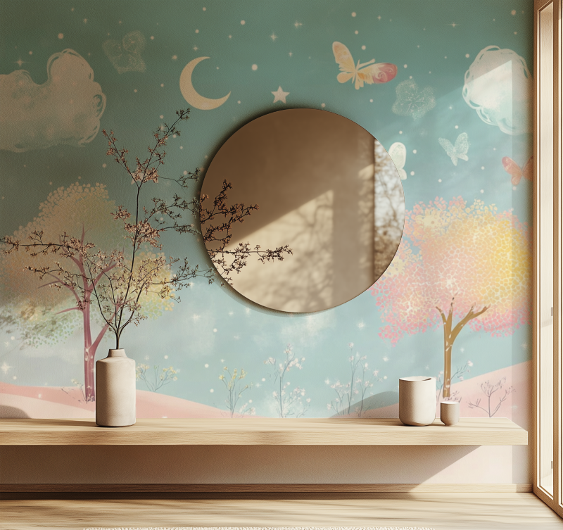 Magic Tree Baby Wallpaper | Murals Wallpaper