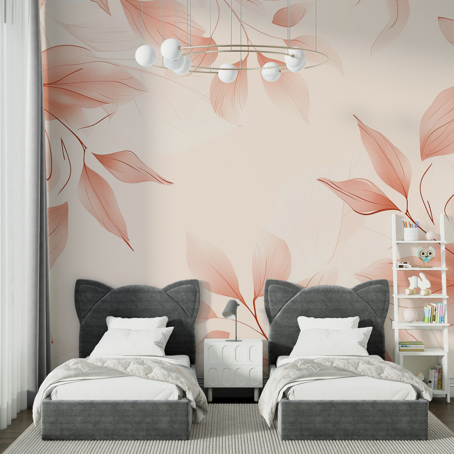 Salmon Design Kids Wallpaper | Murals Wallpaper