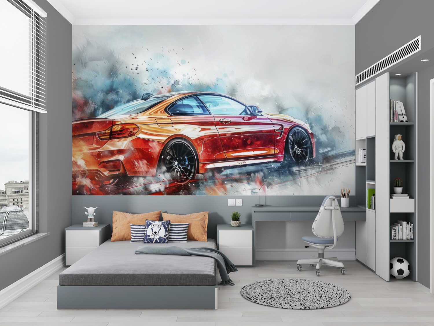 Tapeten BMW - Garçon-Panorama