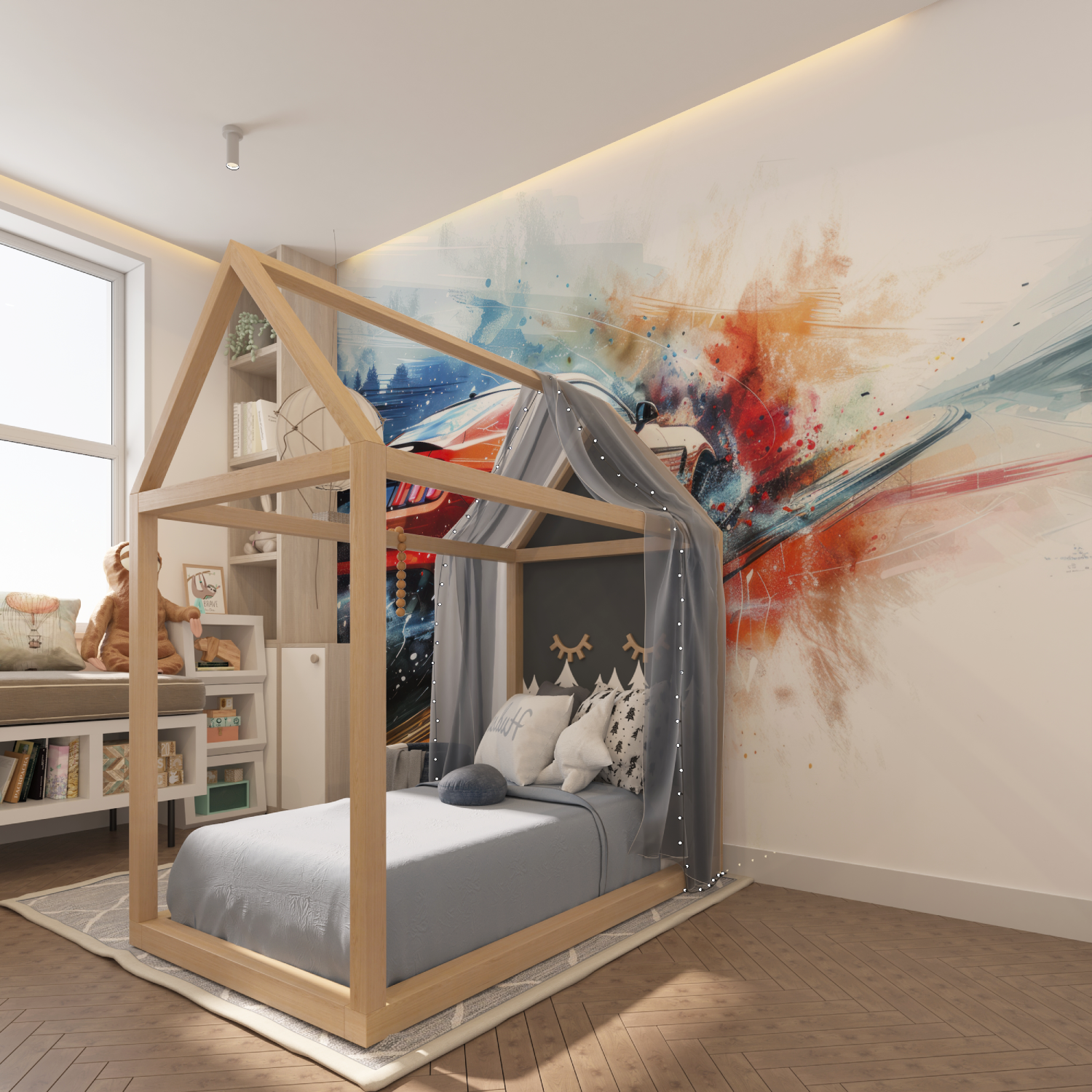 Tapete Mustang – Tapisserie Garçon