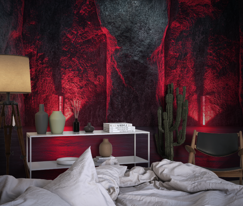 3D-Tapete „Geheimnisvolles Zimmer“ | Wandtapete