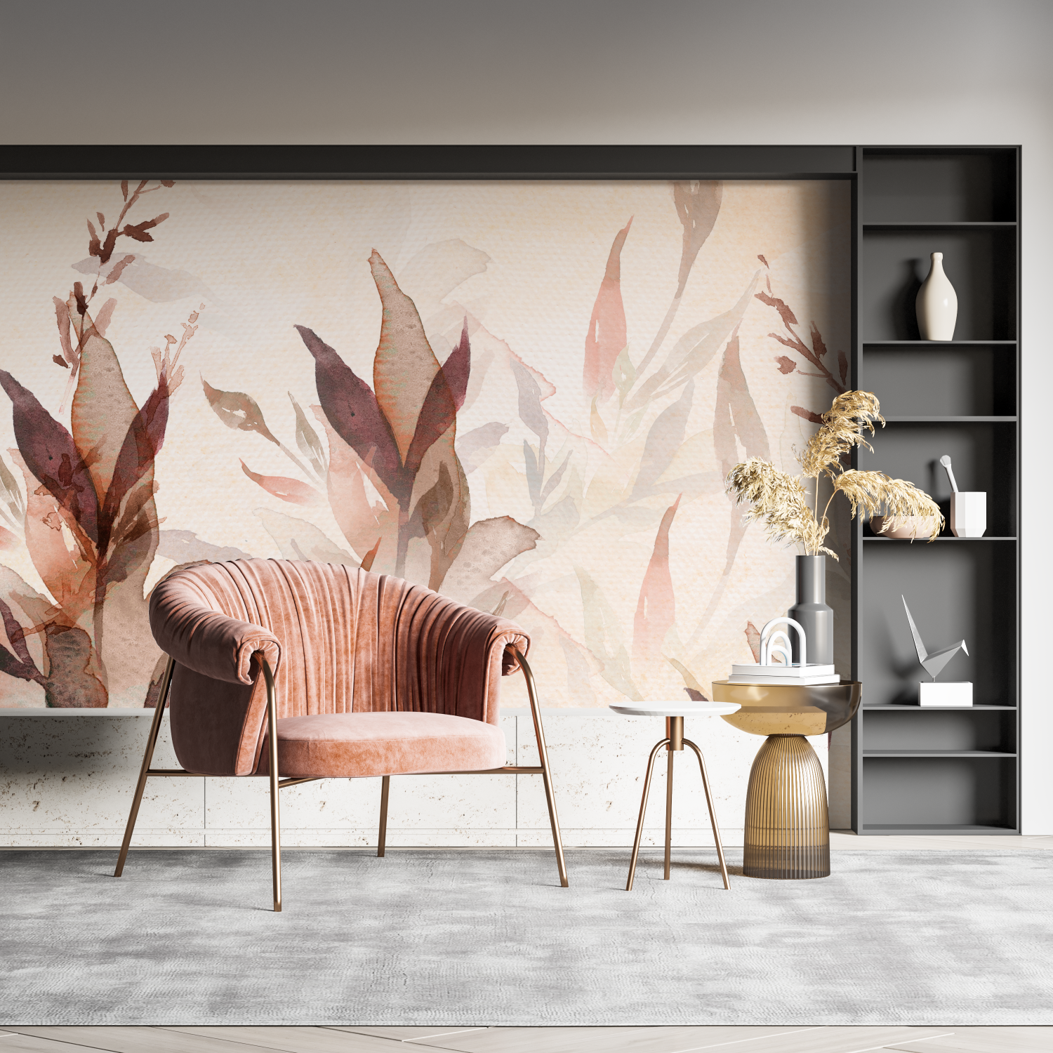 Watercolor Autumn Wallpaper | Murals Wallpaper