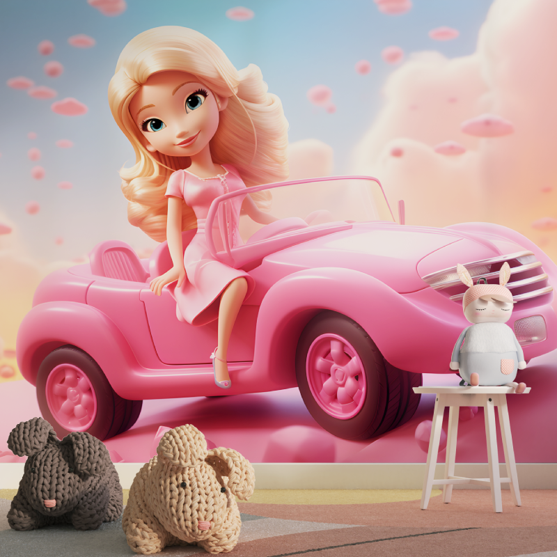 Barbie Rosa Tapete | Wandbilder Tapete