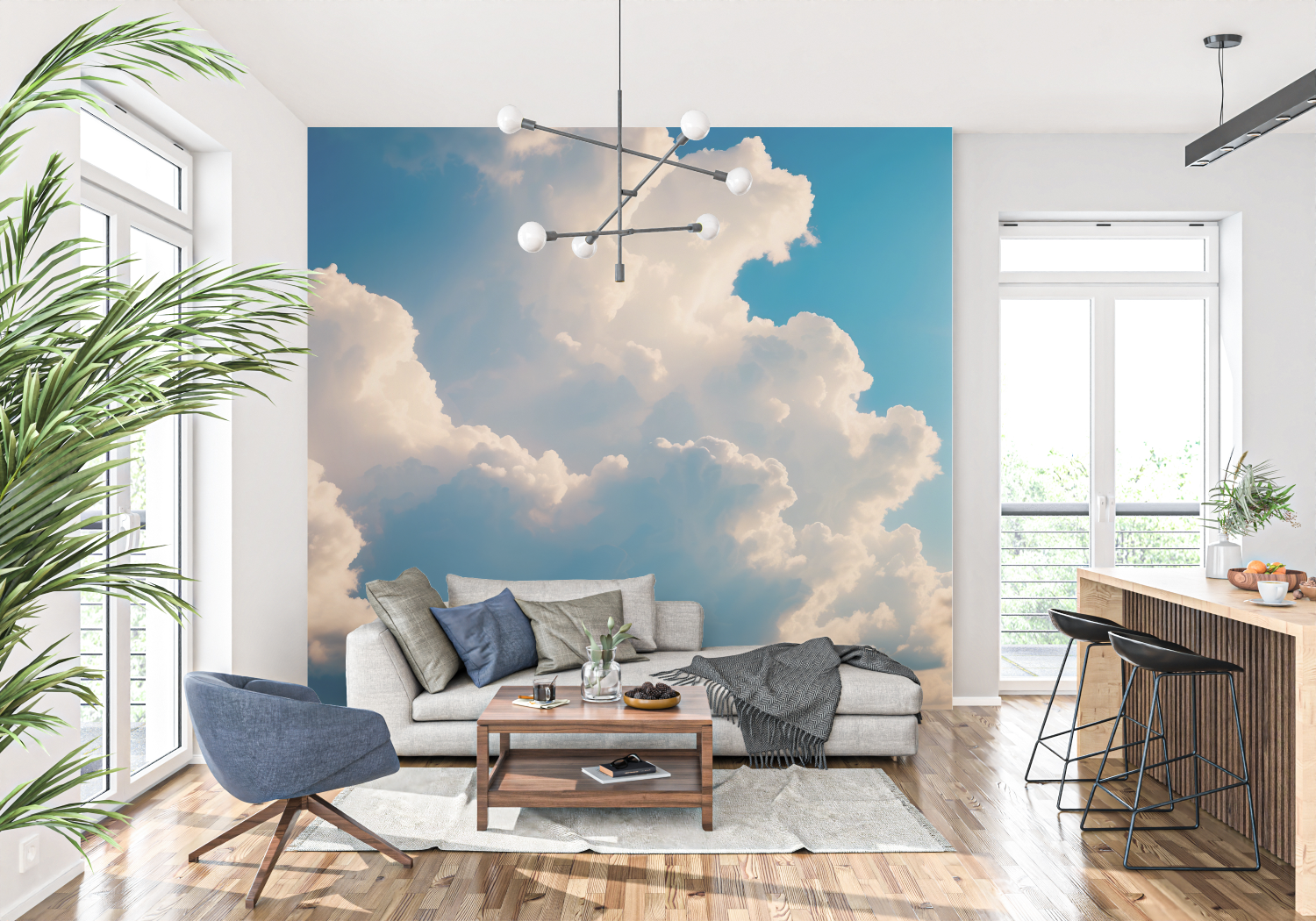 Cloud Sky Wallpaper | Murals Wallpaper