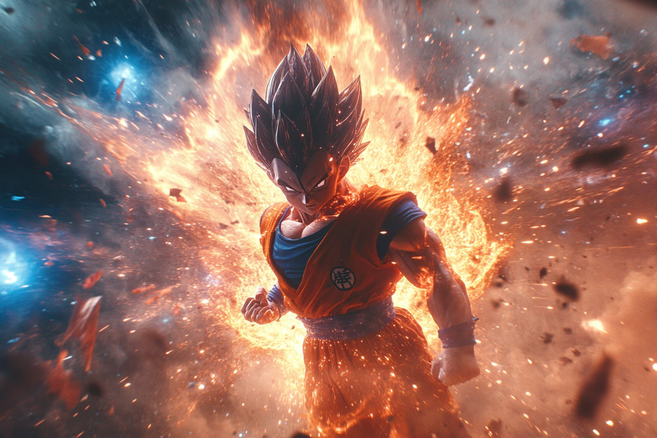 Mural DBZ Boy Wallpaper