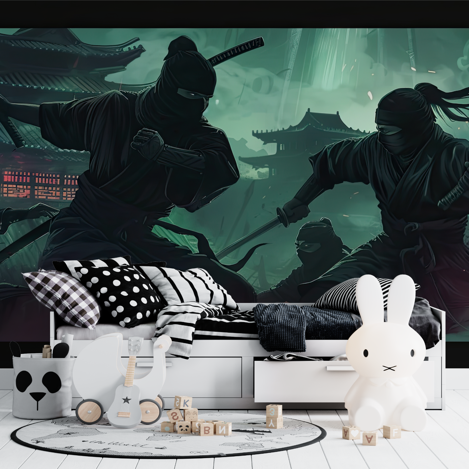 Night Combat Anime Wallpaper | Murals Wallpaper