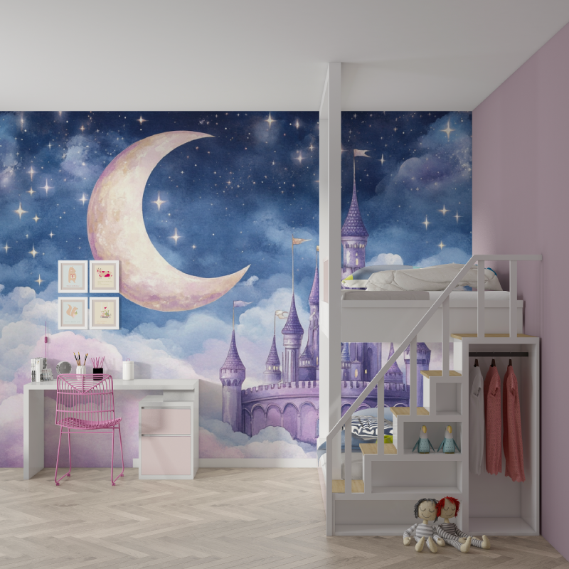 Moon Wallpaper Bedroom Decor | Murals Wallpaper