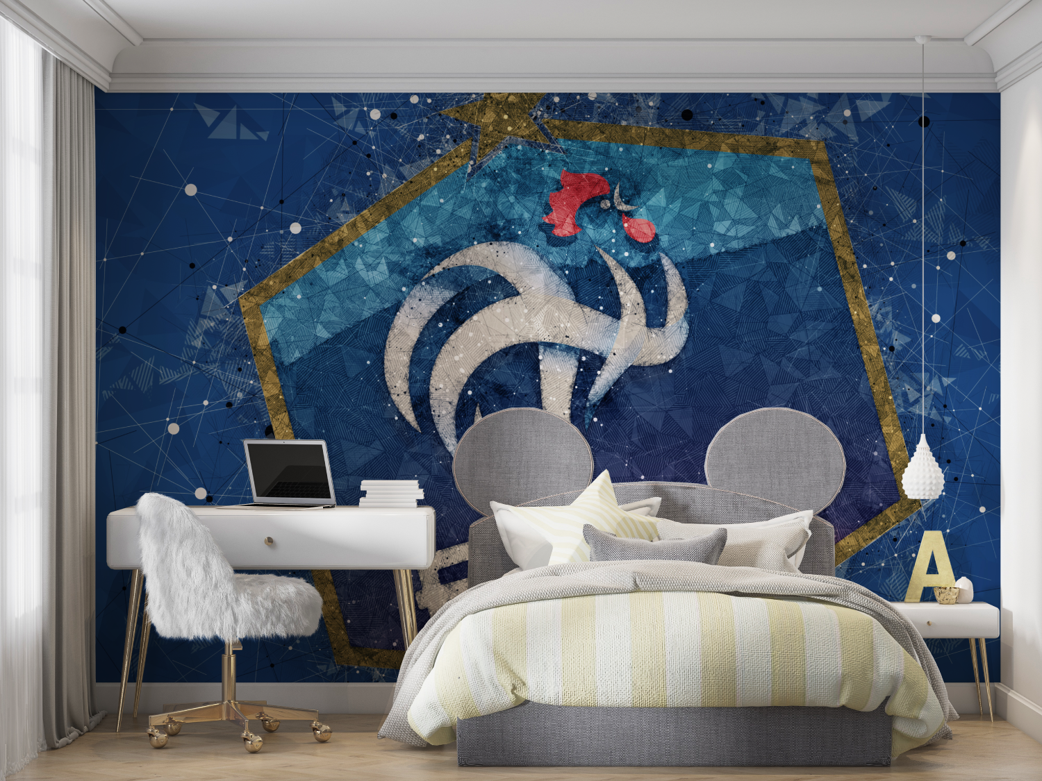 Wall Mural Bedroom Soccer France Team | Murals Wallpaper
