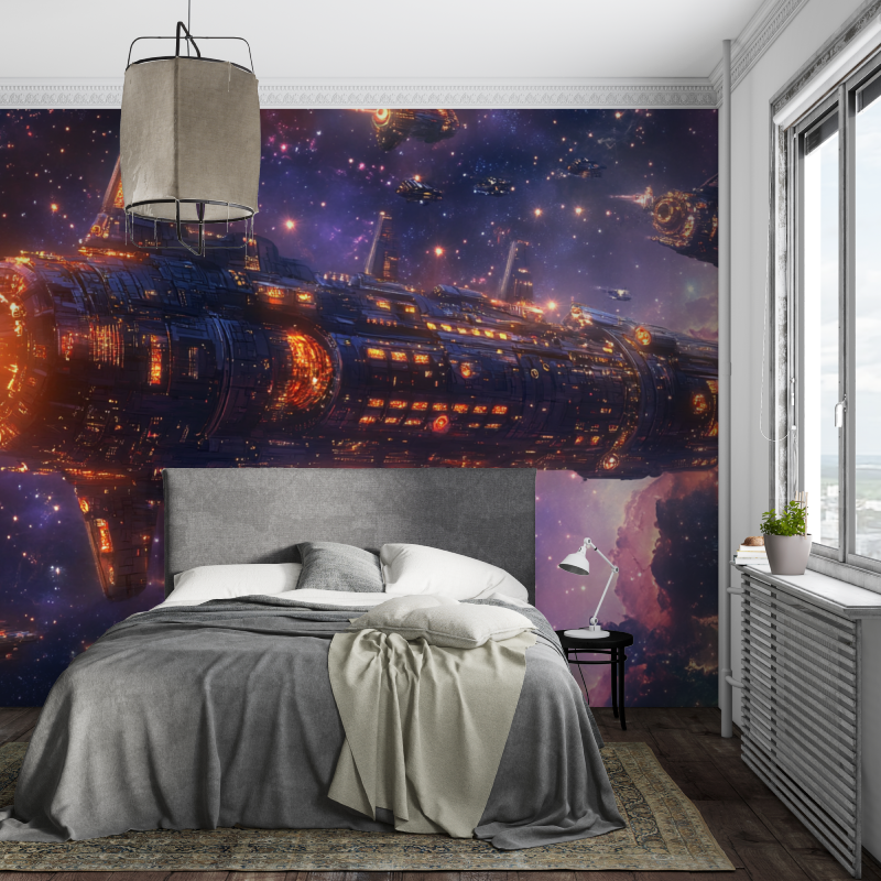 Spacecraft Wallpaper | Murals Wallpaper