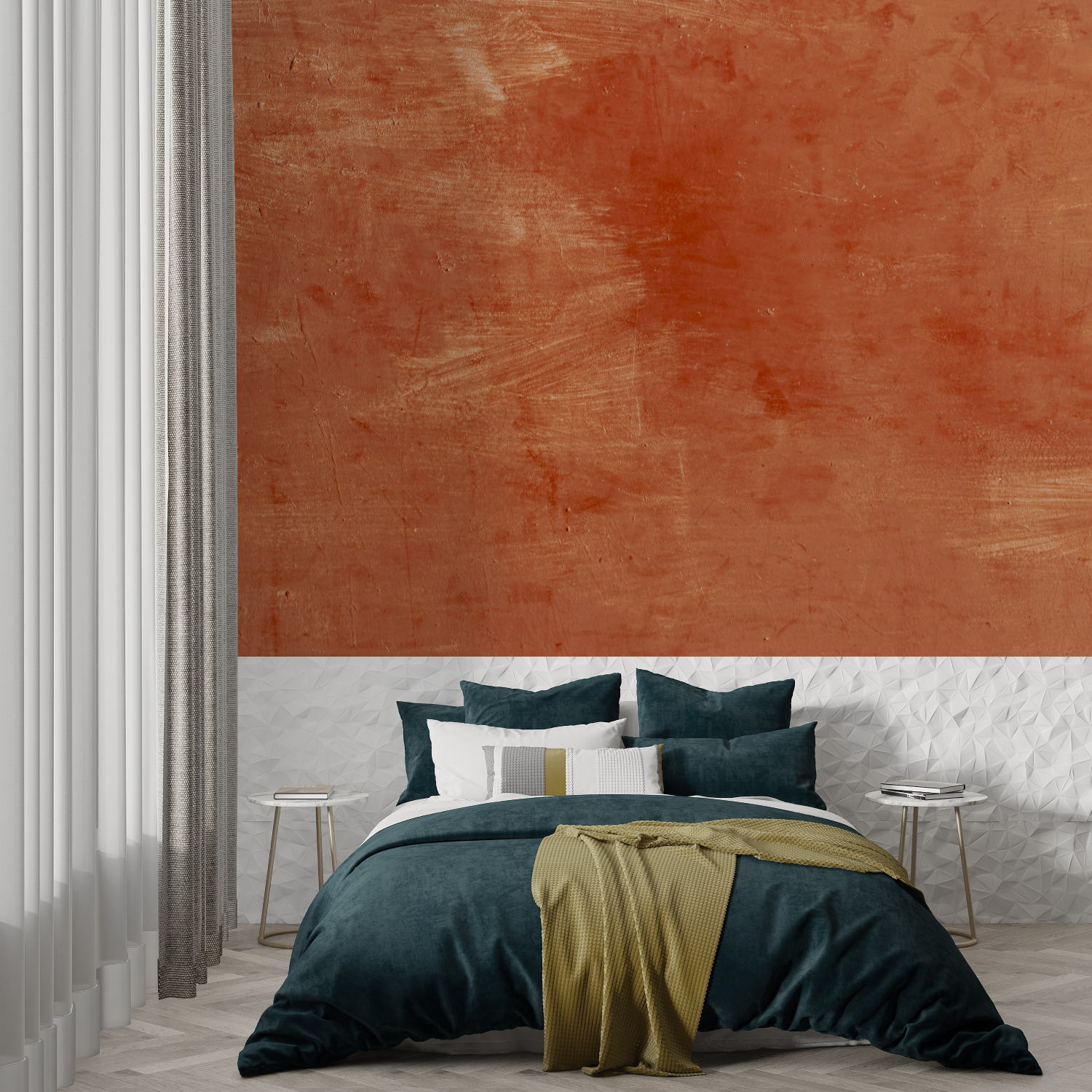Red Ochre Wallpaper | Murals Wallpaper