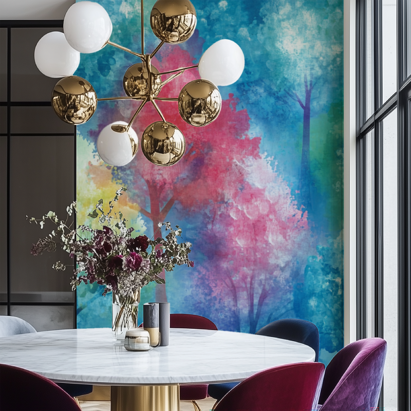 Chagall Tree Wallpaper | Murals Wallpaper