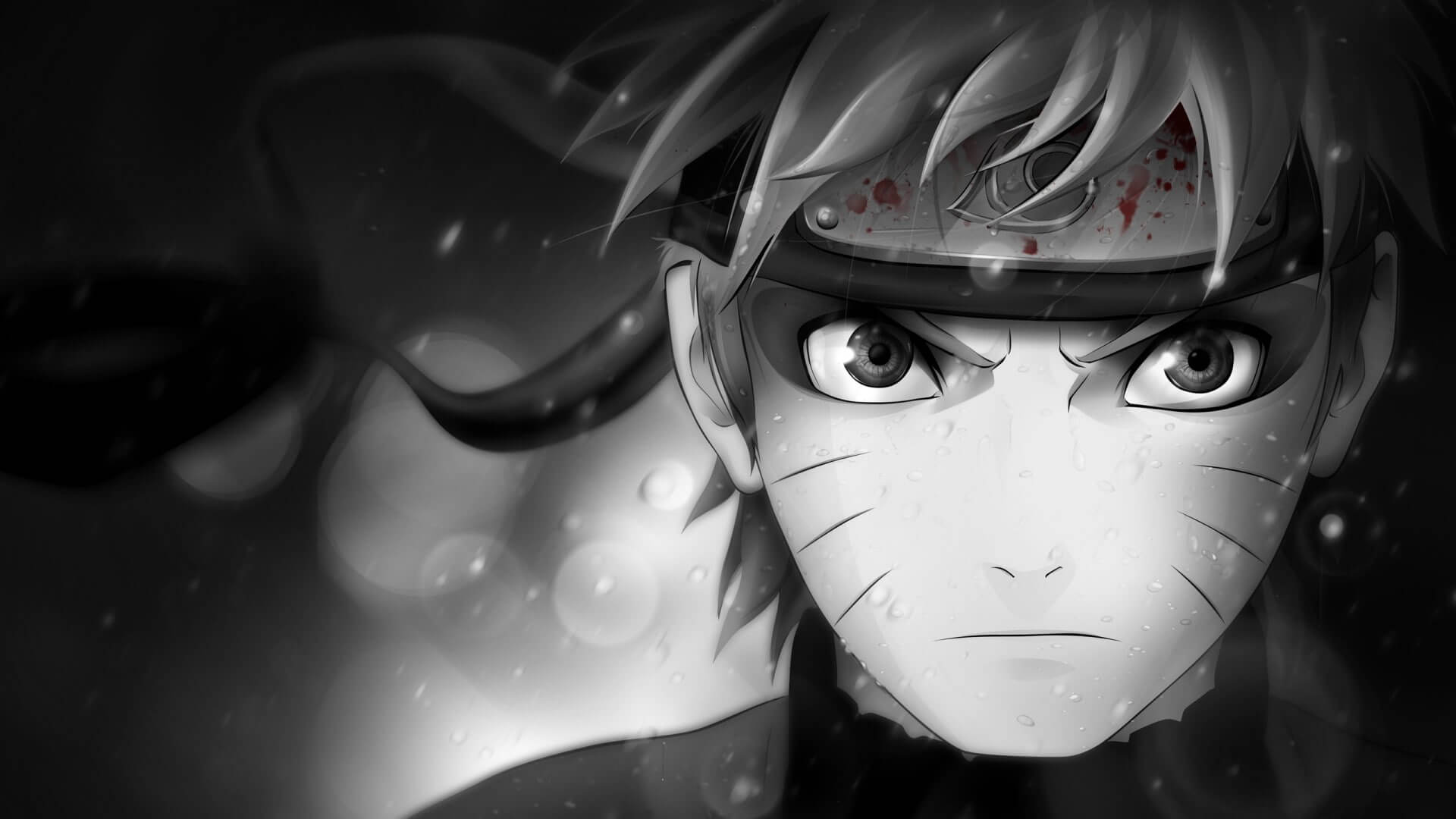 Black and White Naruto Wallpaper | Murals Wallpaper