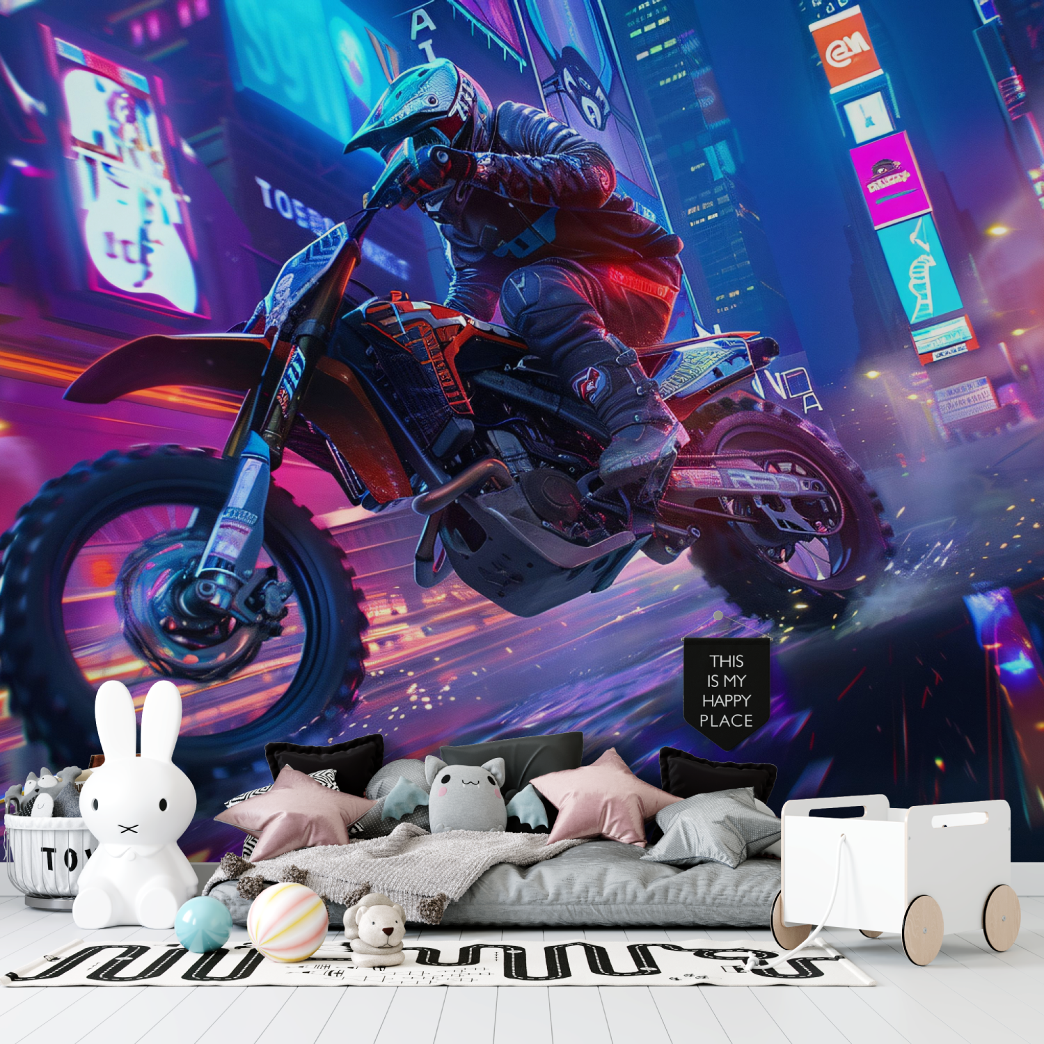 Boys Motocross Wallpaper | Murals Wallpaper