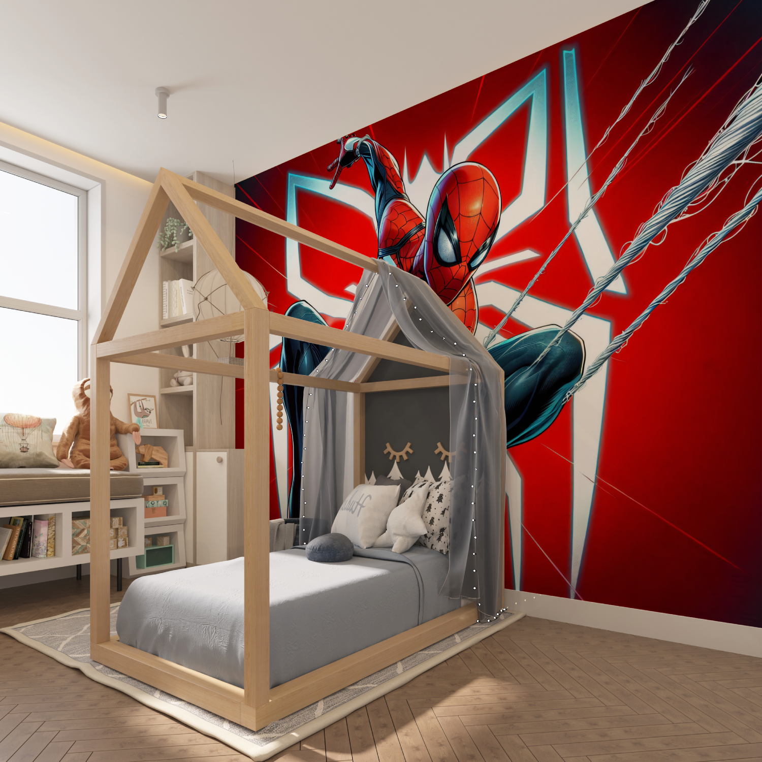 Spiderman PS4 Wallpaper | Murals Wallpaper