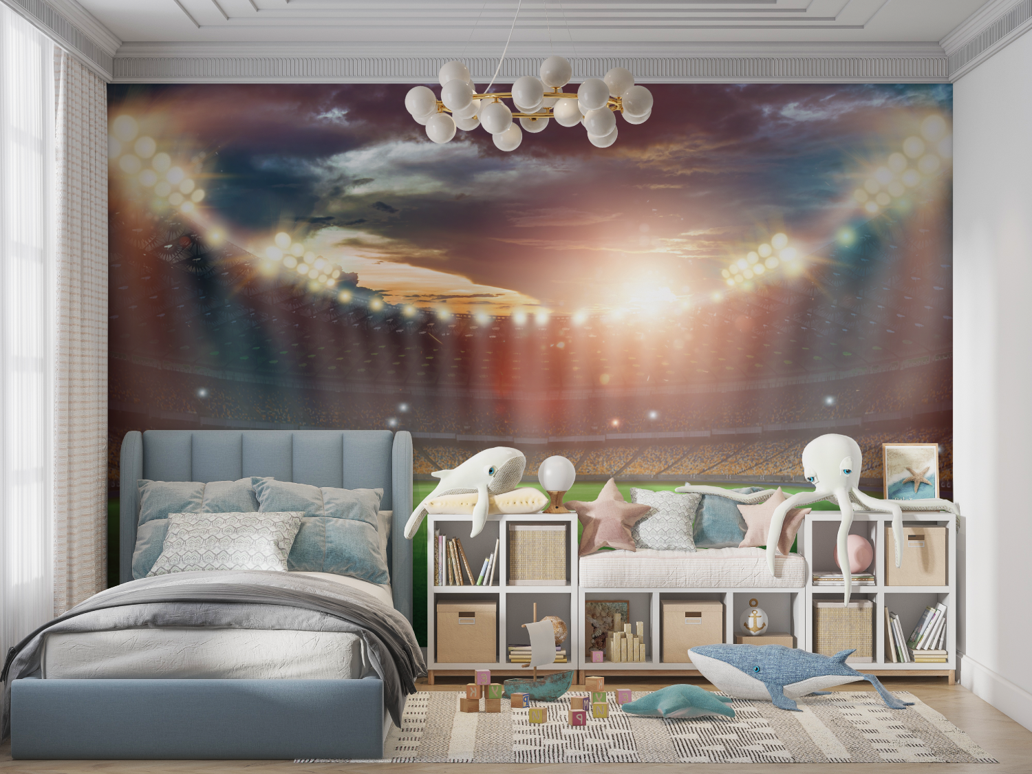 Football Bedroom Wallpaper | Murals Wallpaper