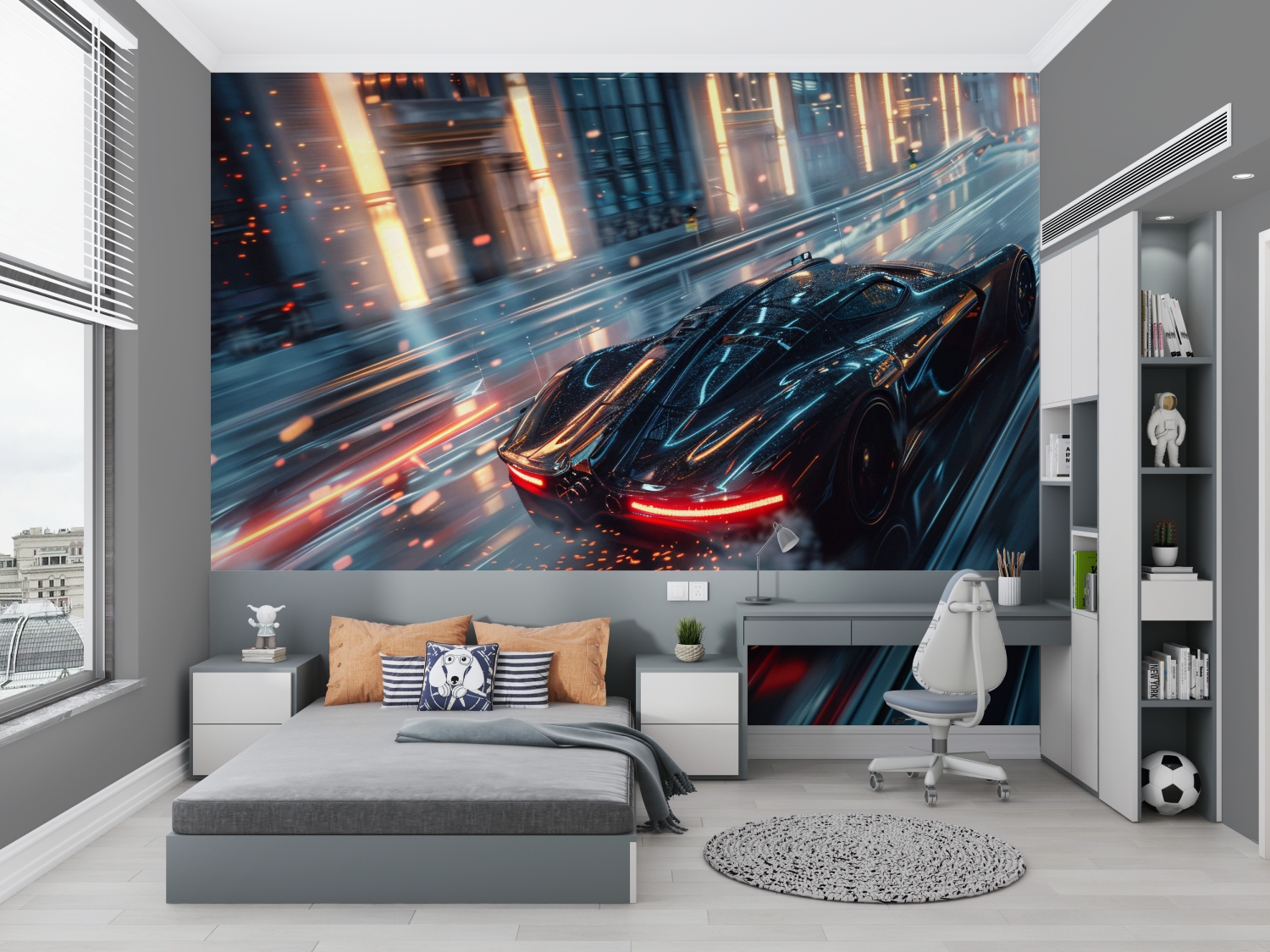 Car Tuning Adult Bedroom Wallpaper | Murals Wallpaper