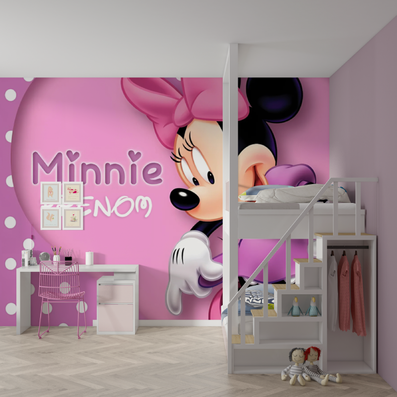 Minni Name Wallpaper | Murals Wallpaper