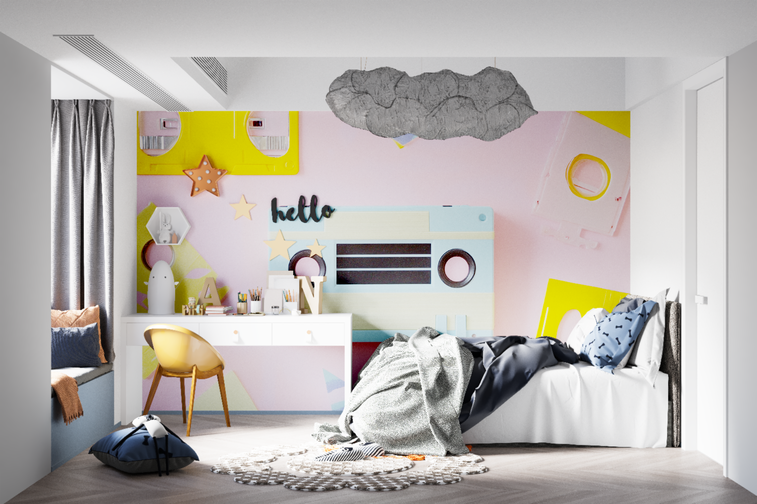 90's Style Wallpaper | Murals Wallpaper