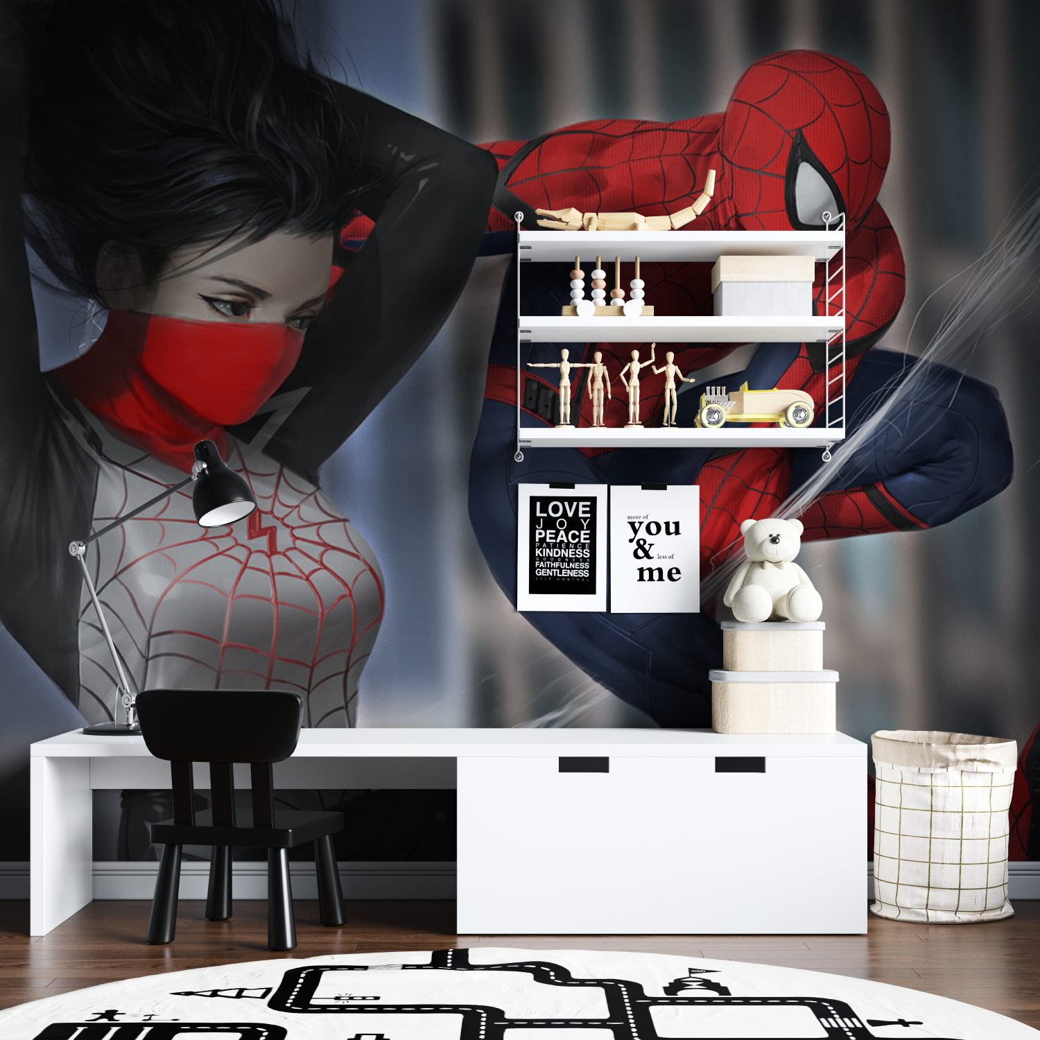 Spider-Man Gwen Hero Wallpaper | Murals Wallpaper