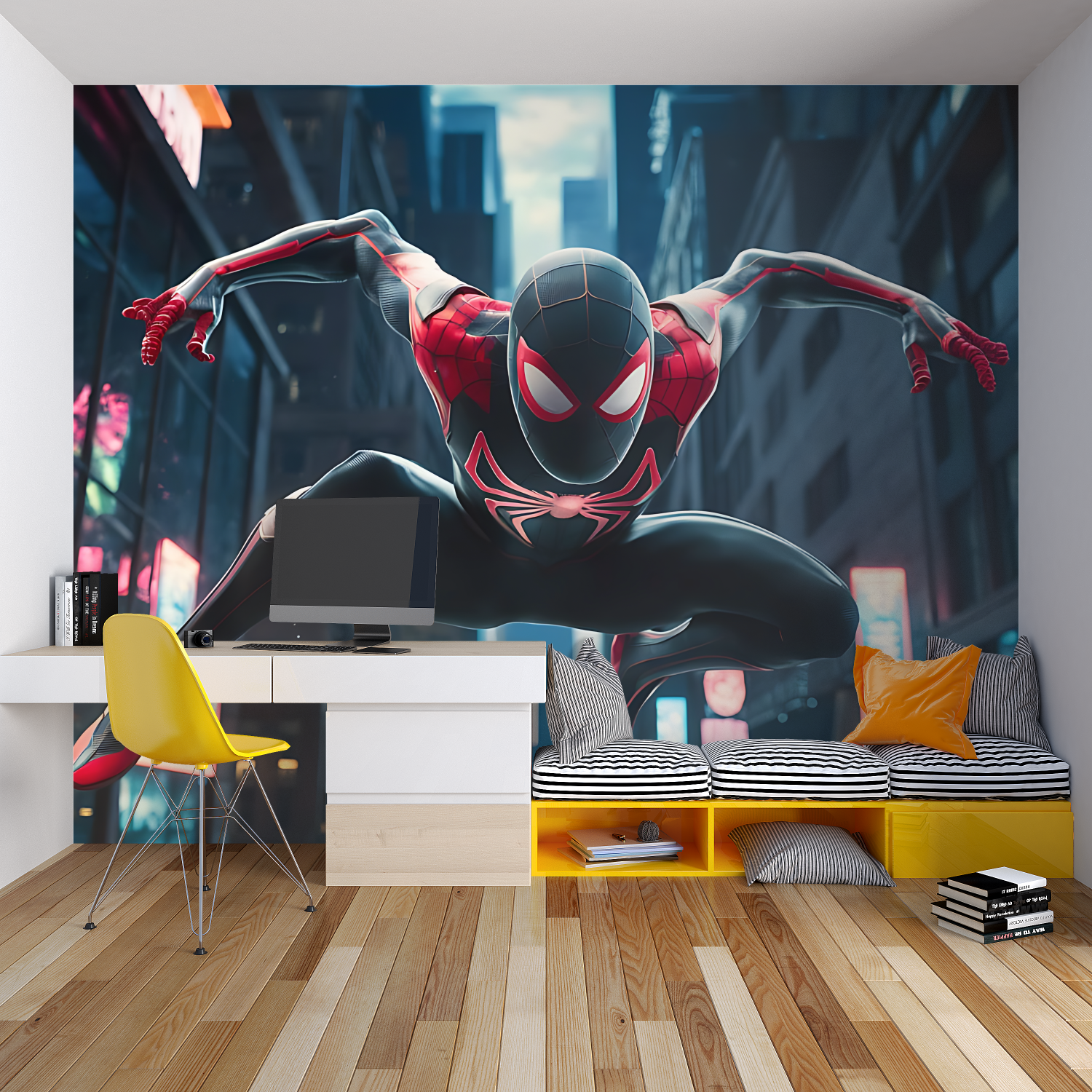 Futuristische Spiderman Tapete | Wandbilder Tapete