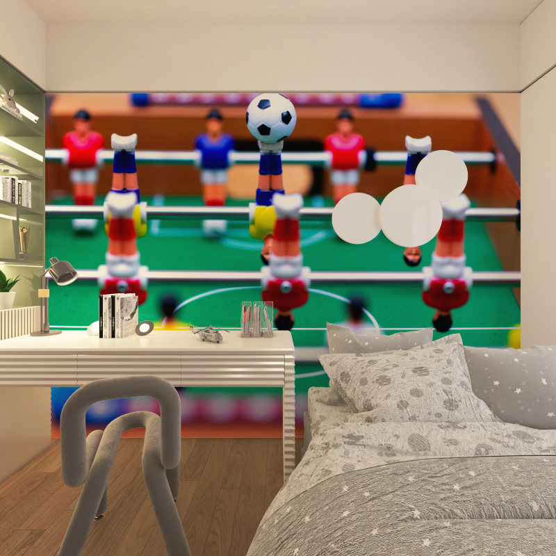 Tischfußball-Hintergrundbild | Wandbild-Hintergrundbild